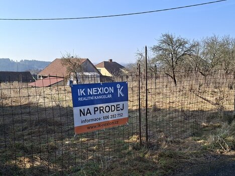 Prodej stavebního pozemku 1.388 m2, Vratislávka, Brno-venkov